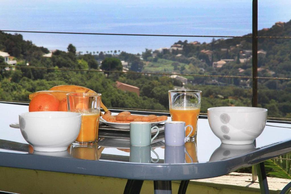 Cap Corse Uribellinu 1, Petit Dejeuner Partine Exteriör bild